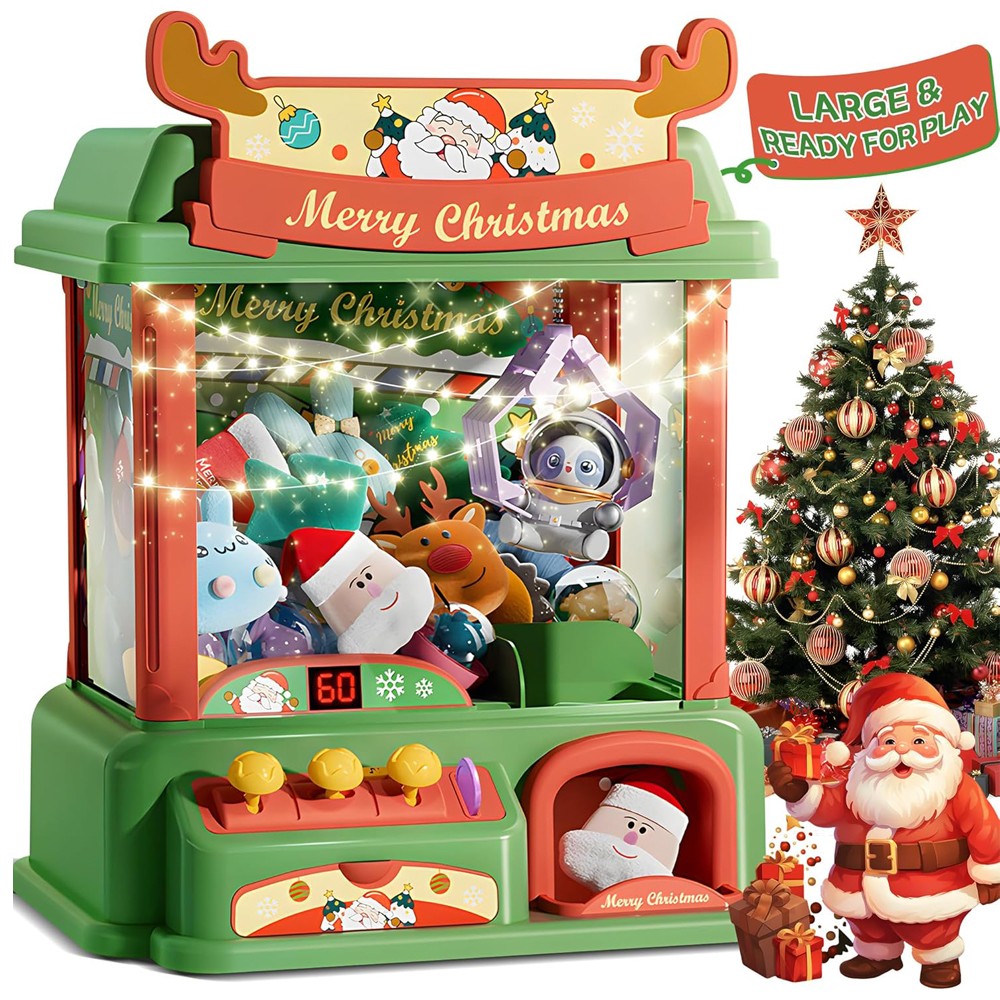Arcade Toy Vending Machine - Рождественский автомат коготь для детей, мини