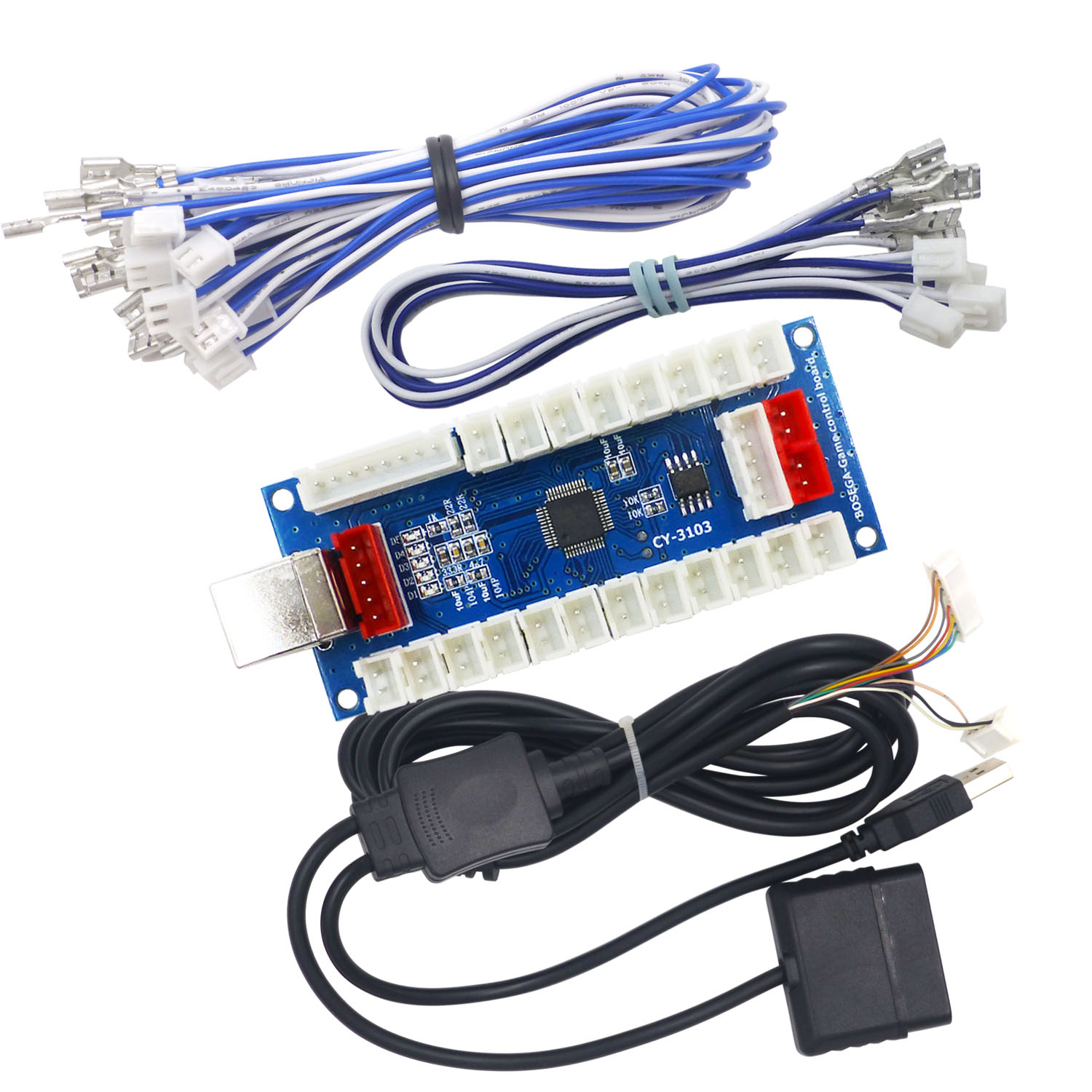 Arcade Button Pcb - Плата энкодера с нулевой задержкой SJ@JX