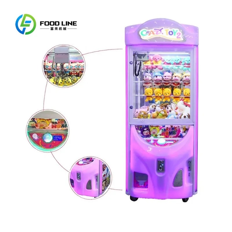 Arcade Toy Claw Vending Machine - Игровой автомат-кран с монетоприемником и купюроприемником