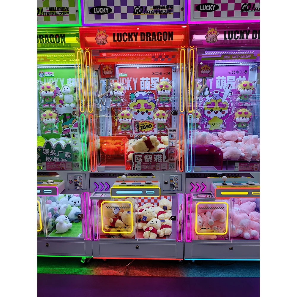 # Новый красочный автомат с ко – обзор и цена Arcade Toy Claw Vending Machine