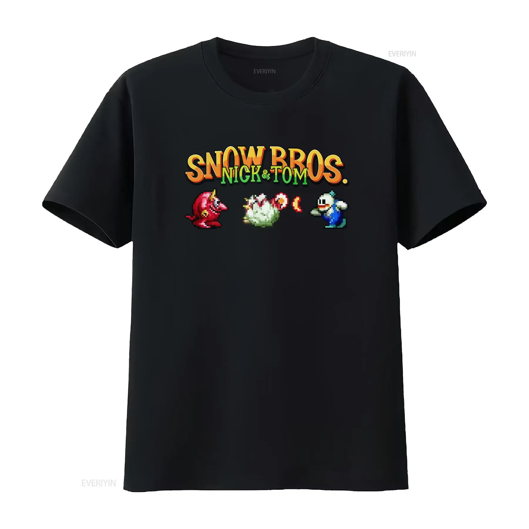 Футболка Snow Bros в стиле рет – обзор и цена Arcade No