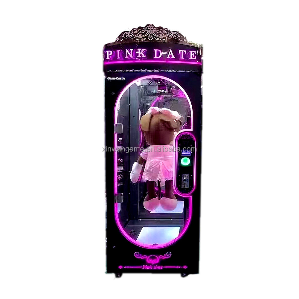 Розовый плюшевый детский игров – обзор и цена Arcade Toy Claw Vending Machine