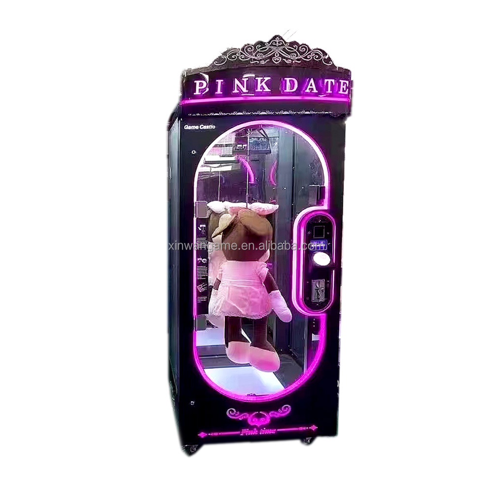 Розовый плюшевый детский игров – обзор и цена Arcade Toy Claw Vending Machine