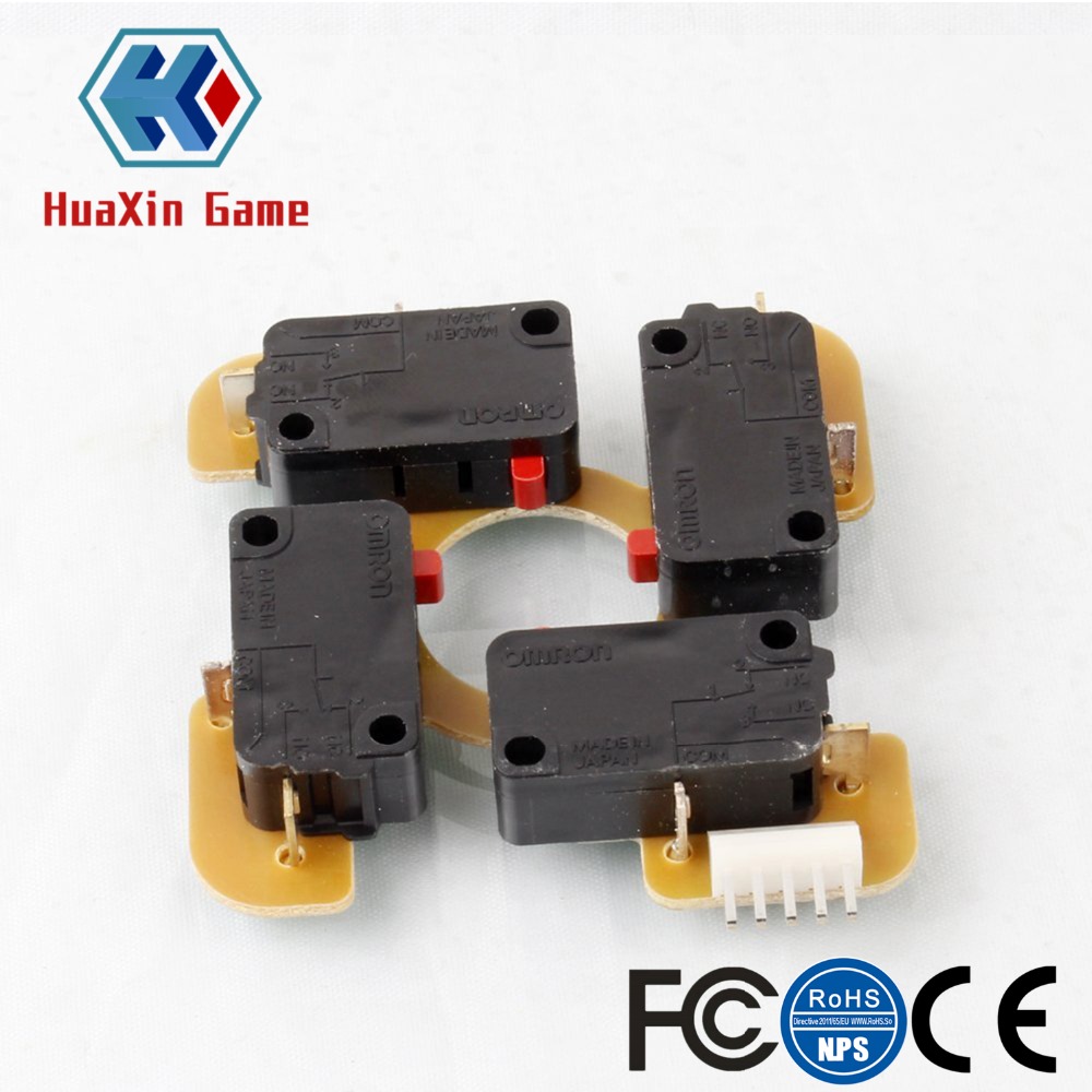 5-контактный микропереключател – обзор и цена Arcade Button Pcb