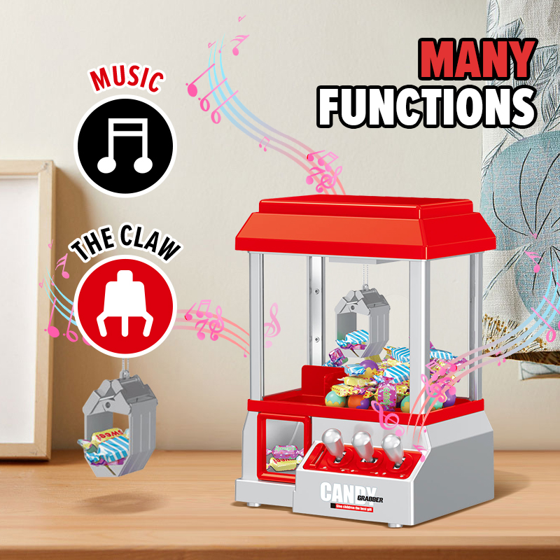 Игровой автомат-хватайка с зву – обзор и цена Arcade Toy Vending Machine